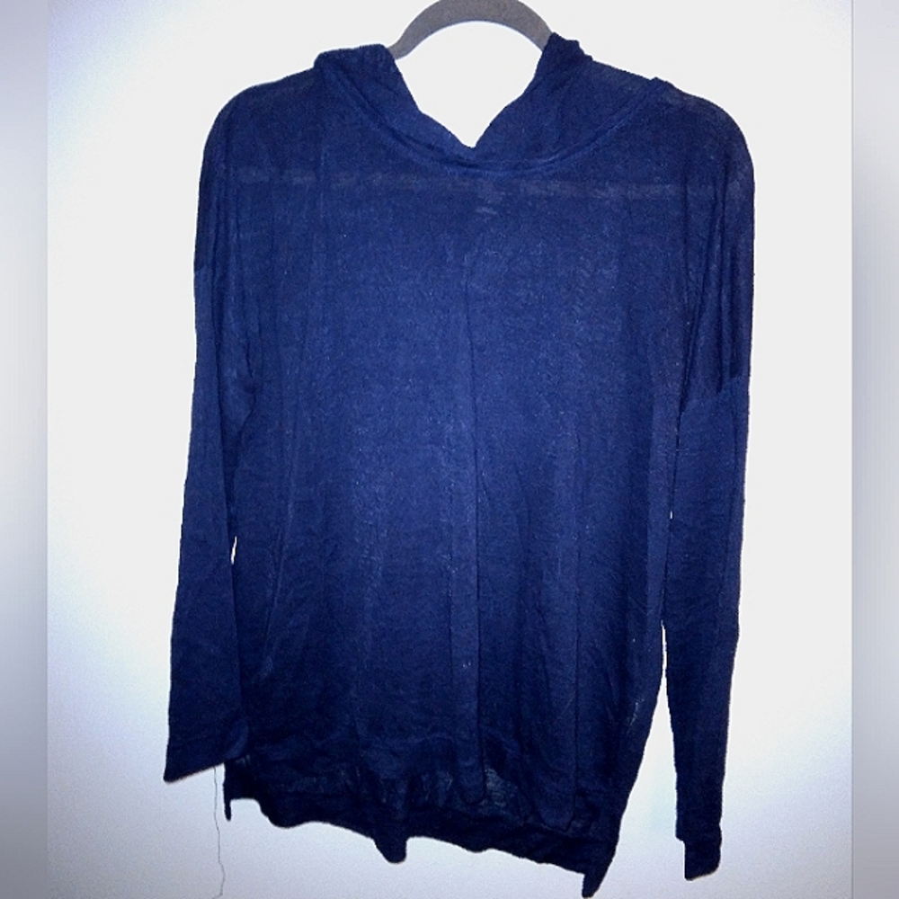 Deep Blue Thin Hoodie